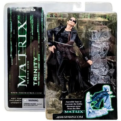 The Matrix - Lobby Scene Trinity Diorama Figure - McFarlane Toys