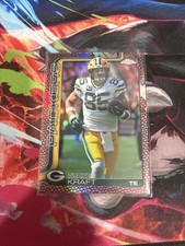2025 Topps Chrome Football #108 Tucker Kraft Football Leather Refractor Packers