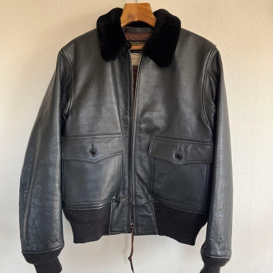 Buzz Rickson's G1 Flight Jacket William Gibson Bl… - image 1