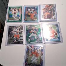 Donruss Select Mosaic NFL Rookie Card Lot (7) - Denver Broncos Nix Surtain Elway