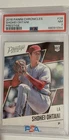 2018 Panini Chronicles Prestige #28 Shohei Ohtani RC PSA 7 NM LA Angels