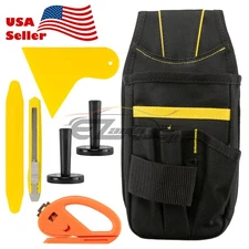 Profession Car Wrap Vinyl Tools Kit Scratchfree Squeegee Razor Gloves Magnets 03