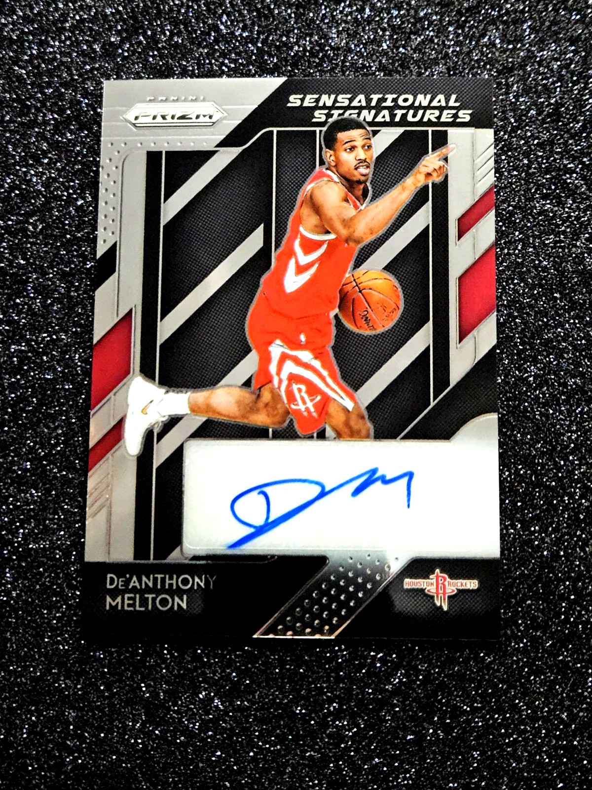 2018-19 Panini Prizm De'Anthony Melton Sensational Signatures Rookie Auto SS-DML