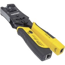 Intellinet 780124 Crimper Rj11 Rj12 RJ45Multi-Tool Ergonomic Handle