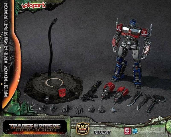 Transformers - Rise Of The Beasts - Optimus Prime Amk Pro Model Kit Yolopark-image