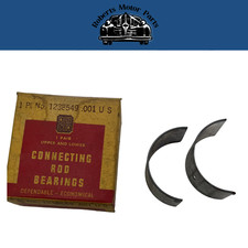 Nos Connecting Rod Bearing Pair .001 Undersized 1933-41 Plymouth 6 Cyl 1238549 Nos Connecting Rod Bearing Pair .001 Undersized 1933-41 Plymouth 6 Cyl 1238549