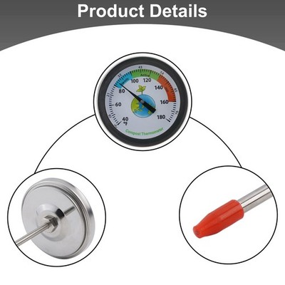 Brandneu Bodenthermometer 1 Stück 200 Mm Überwachung Der Bodengesundheit