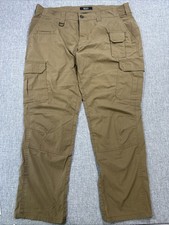 5.11 Tactical ABR Pro Pants Men  s 38 X 30 KHAKI FlexLite Rip-stop 9 Pocket 511