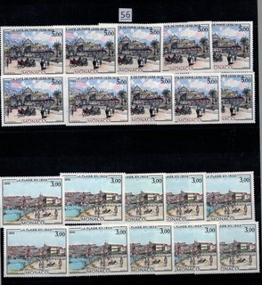 = MÓNACO 1983 MNH ARQUITECTURA ARTE MONUMENTOS