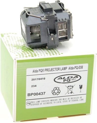 Alda Pq Premium Projektorlampe mit Gehuse fr Epson Ebs9w10x10x92 - Afbeelding 2 van 4
