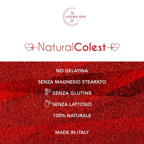 Riso Rosso Fermentato Integratore Colesterolo 160 Compresse 5 MESI Di Fornitura - Foto 4 di 8