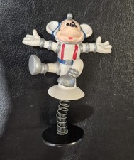 Vintage 1980's Space Mickey Mouse Astronaut Spring Loaded Pop Up Toy Disney