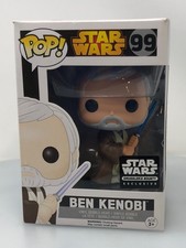 Funko POP! Figura Vinilo Star Wars Caja Negra Ben Kenobi #99 CAJA DAÑADA VER FOTOS