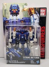 Hasbro Transformers Titans Return Blowpipe & Triggerhappy 5 inch Figure NEW