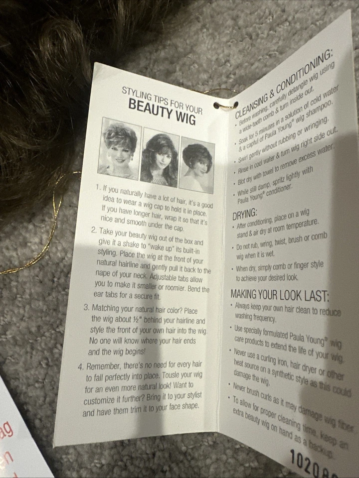 Paula Young Wig A4159 BLAIR Color 18 Brown New With Tags Damaged Box - Image 3 of 4