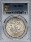 1900-S $1 Morgan Silver Dollar PCGS MS63 – San Francisco Mint, Original Strike