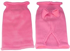 Mirage Pet Products Plain Knit Pet Sweater, Large, Pink