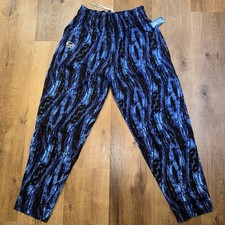 Vtg Baggy Pants Weightlifting Gym Otomix Work Out MC Hammer Abstract Mens Large