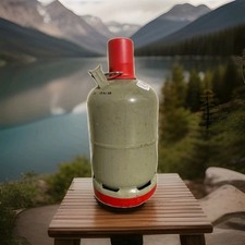 5 KG GASFLASCHE LEER NUTZUNGSFLASCHE CAMPING HORNBACH GAS GRILL OFEN PROPAN 