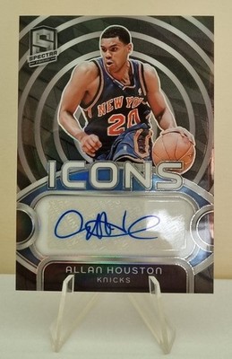 2023-24 Panini Spectra Icons Autographs #30 IA-ALH Allan Houston AU 79/99