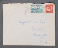 MayfairStamps Belgium 1949 Antwerp to Manorville NY Cover aax_01237