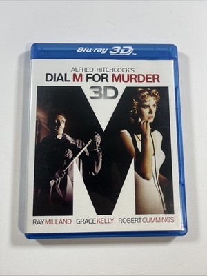 Dial M for Murder- 3D- Blu-Ray-Ray Milland, Grace Kelly