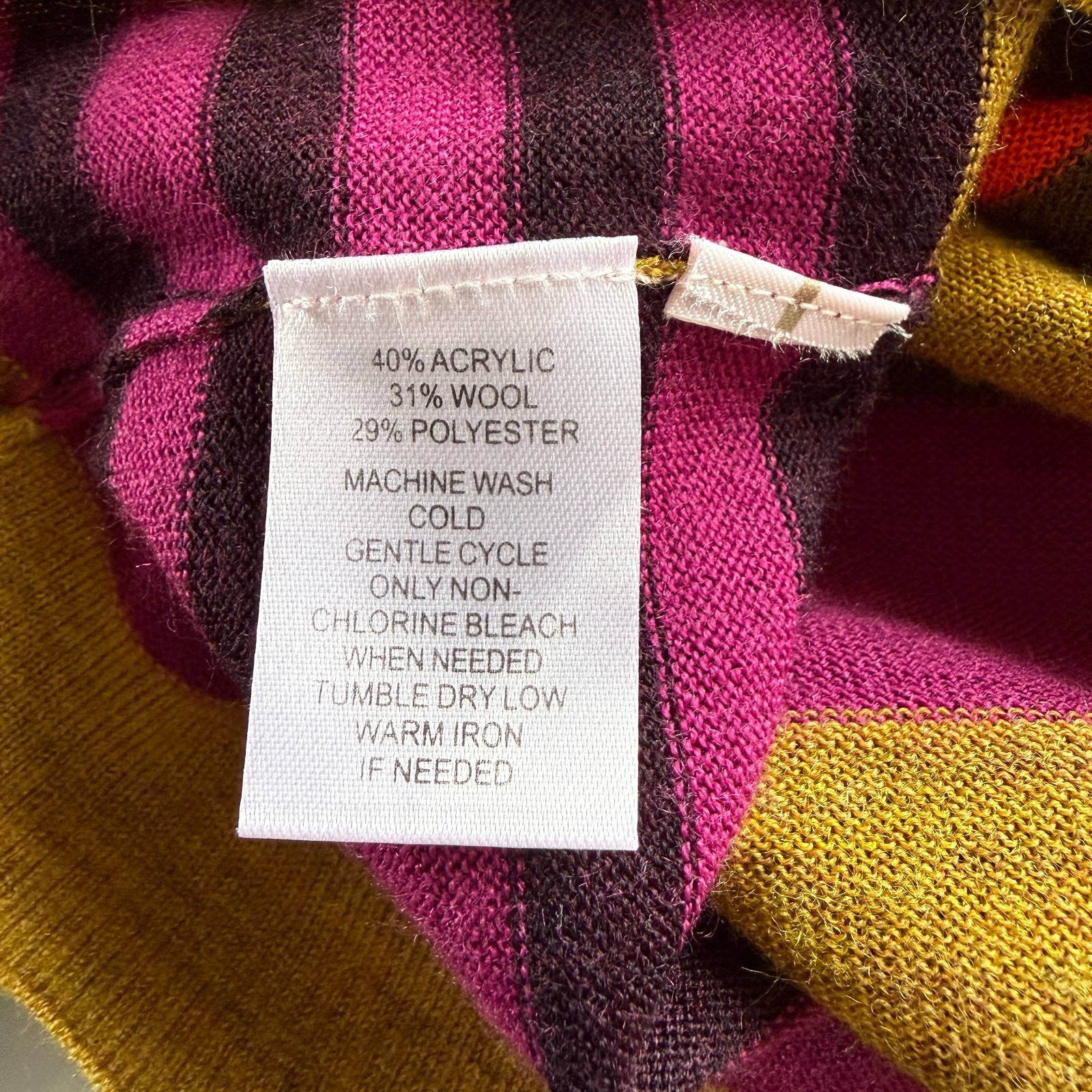 LOFT multicolor striped pullover top sweater wome… - image 7