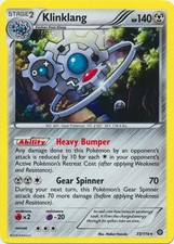 Klinklang - 73/114 - Holo Rare (Lp) Steam Siege - Metal Pokémon