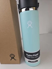 Hydro Flask 24 oz Wide Flex Straw Cap  The Color Is Dew W24BFS Brand New In Box