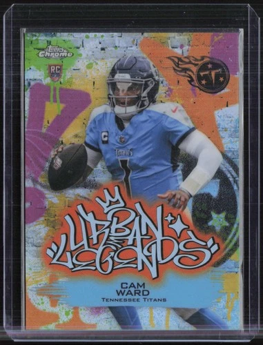 2025 Topps Chrome Cam Ward Base (RAW)