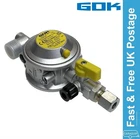 Truma GOK Gas Regulator 30mbar 8mm Bulkhead Caravan Motorhome - 0129471
