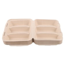 20 Pcs Paper Boxes for Food Packaging Disposable Biodegradable Taco Trays