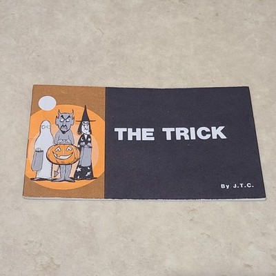 The Trick by J.T.C. Chick Tract   Vintage Christian Comic on Halloween Deception