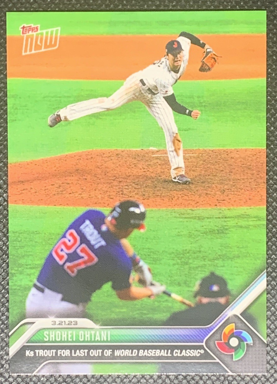 Shohei Ohtani 2023 Topps Now #WBC-71 World Baseball Classic (Print