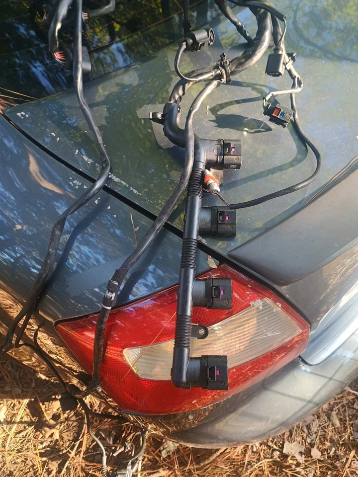 Wiring Harness for A 2005/2006 Audi A4 Quattro 6-speed Manual 2.0 Like New Used - Image 3 of 4