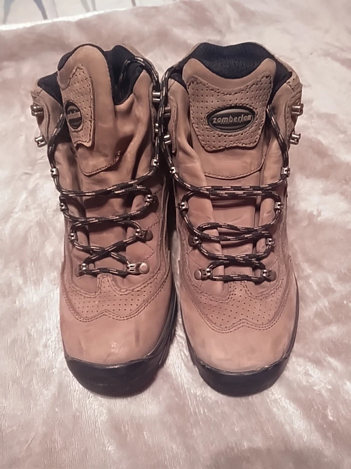 Zamberlan Men's 7 Brown Gore-tex Hiking Boots - Image 2 of 4