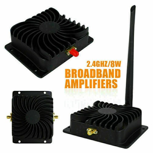 2.4GHz 8 Watt EP-AB003 Wifi Wireless Breitband Verstärker Wlan Signal Booster DE
