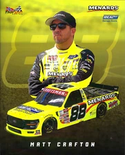 2025 MATT CRAFTON “IDEAL DOORS” #88 NASCAR CRAFTSMAN TRUCK POSTCARD