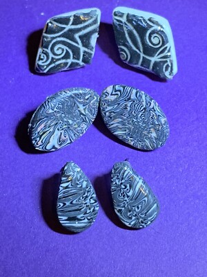 3 x Ohrstecker