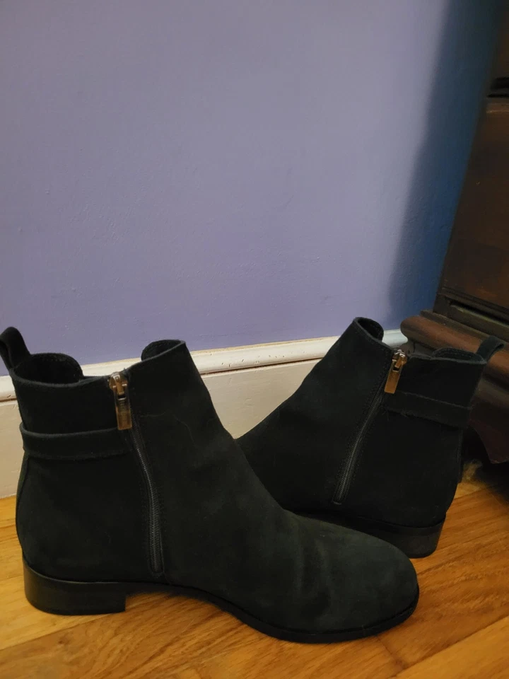 Botines de gamuza negros La Canadienne talla 10 Foto 4 de 4