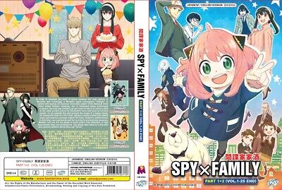 Dvd Spy X Family Dublado