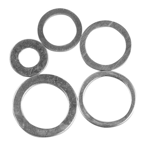 Surtido de montaje de anillo de aluminio para lavadora plana tapón sello de aceite M6-26 20/50 PIEZAS - Imagen 10 de 12
