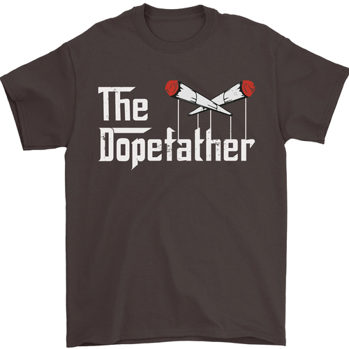 The Dopefather Funny Weed Drugs Cannabis Mens T-Shirt 100% Cotton - Picture 12 of 104