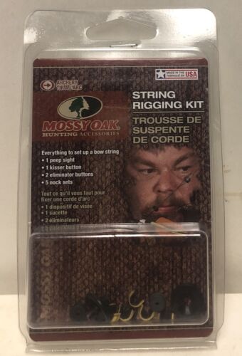 Mossy Oak String Rigging Kit! "Everything needed to set up a bowstring" Made USA - Afbeelding 1 van 5