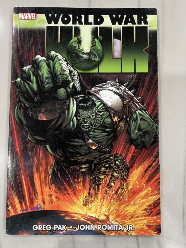 Guerra Mundial Hulk #4 David Finch Greg Pak Marvel, 2016 - Imagen 1 de 7