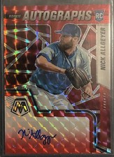 2022 Mosaic Choice Nick Allgeyer Red Fusion RC Auto Blue Jays