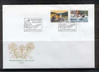 Finland E18 FDC 1983 2v Rivers Boat Rowing SC Gold digger