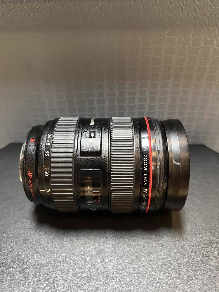 Canon EF 5175B002 24-70mm Standard Zoom Lens FOR PARTS LS(320973)