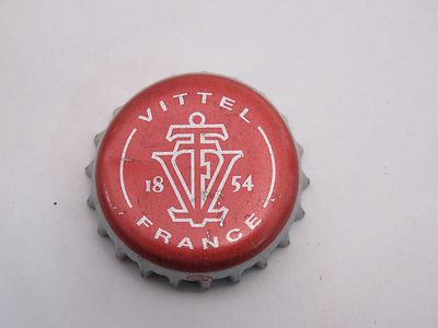 BEER Bottle Crown Cap * VITTEL Natural Mineral Water from FRANCE Since 1854