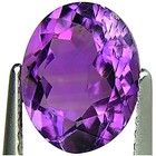 2.63 Ct Natural Amethyst Purple Color Oval Cut — photo 4